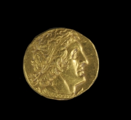 Ptolemaic Gold Coin (02.037.1)