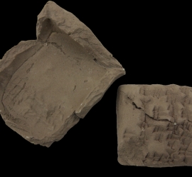 Clay Cuneiform tablet (03.024.4)