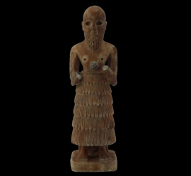 Limestone or gypsum  Idol Figurine  (10.021.4)