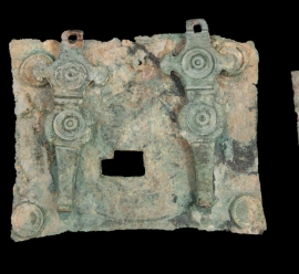 Bronze Locking to ancient door (16.007.4)